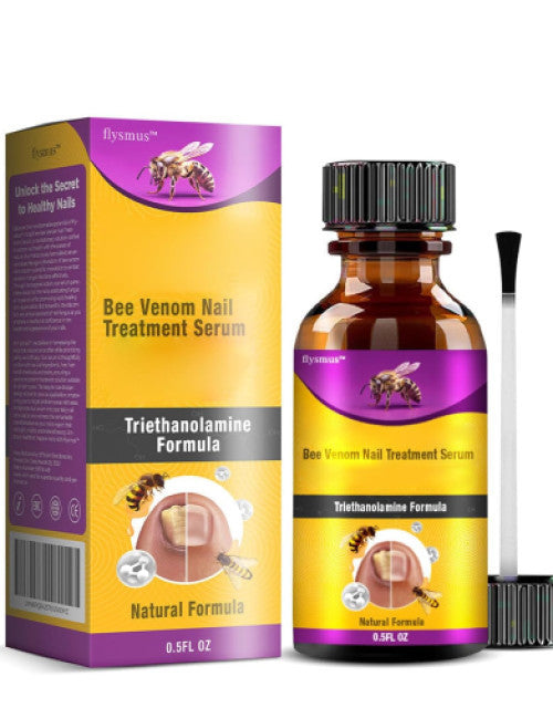 Bee Venom Nail Treatment Serum, Natural Ingrown Toenail and Nail Growth Repair ( Pack Of 2 )